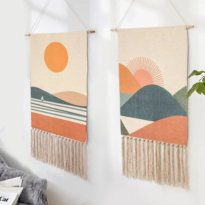 Bohemian Macrame Wall Art