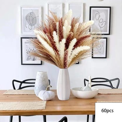 Fluffy Pampas Dried Flowers Bouquet