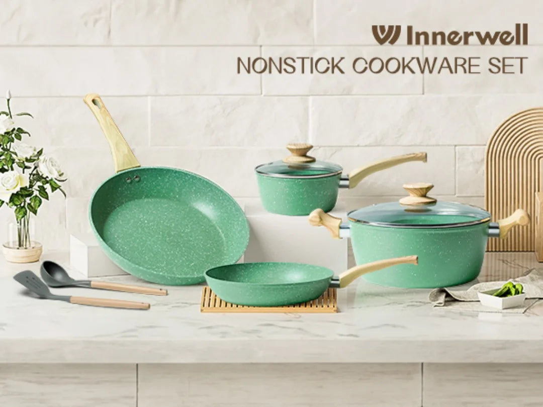 Nonstick Granite Stone Cookware Set