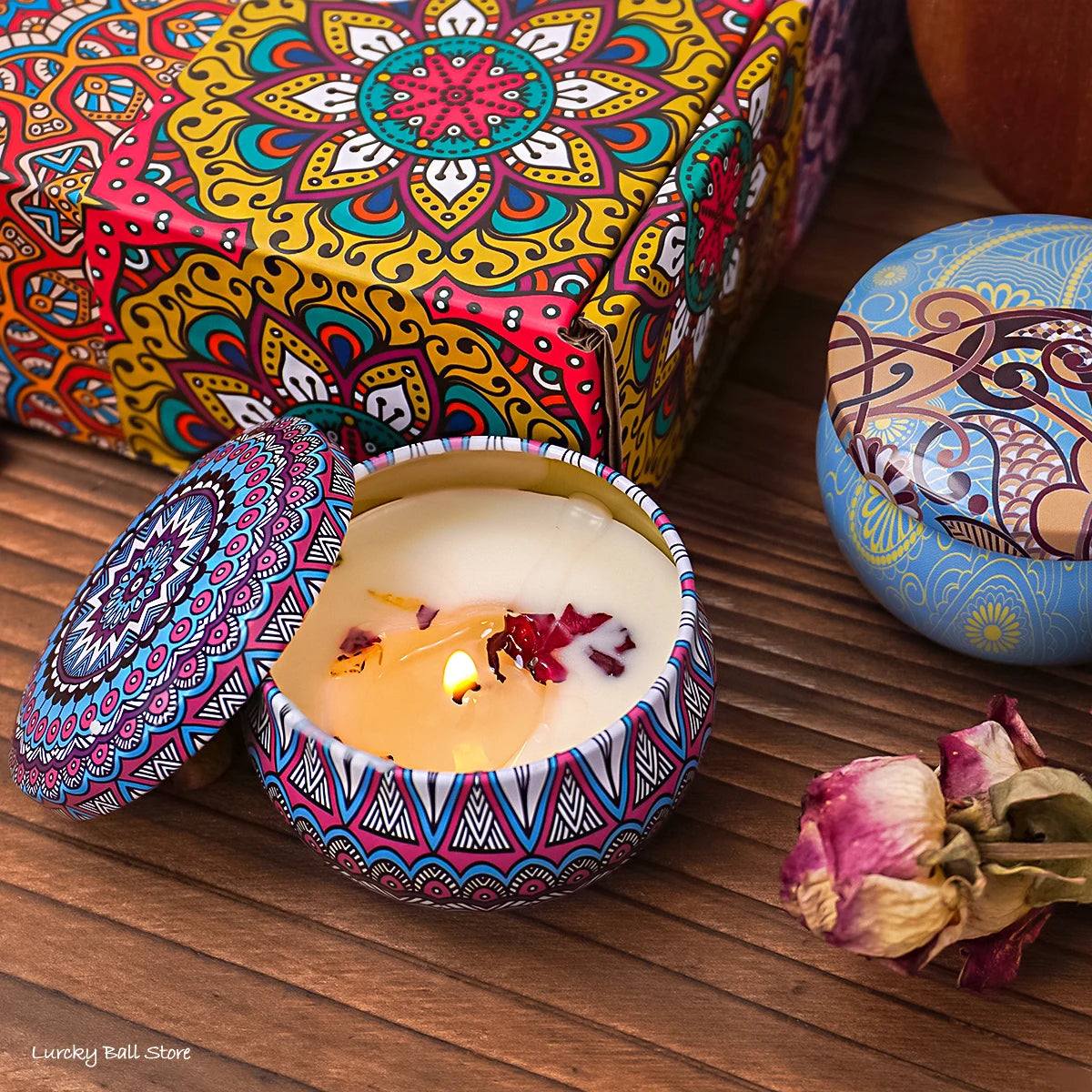 Luxury Arabian Essence Scented Candle Set