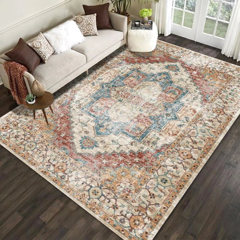 Vintage Persian Style Washable Carpet