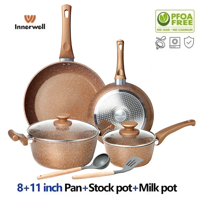 Nonstick Granite Stone Cookware Set