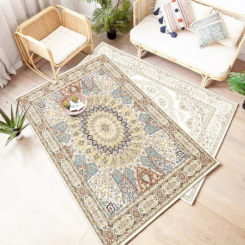 Vintage Persian Style Washable Carpet