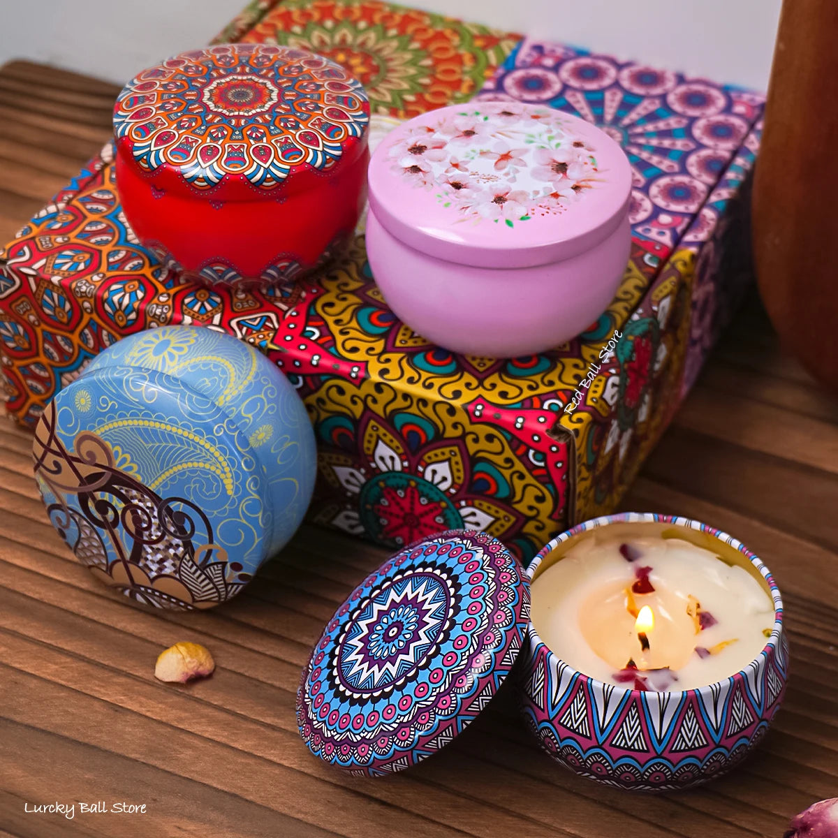 Luxury Arabian Essence Scented Candle Set