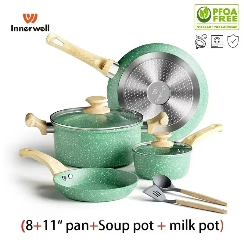 Nonstick Granite Stone Cookware Set