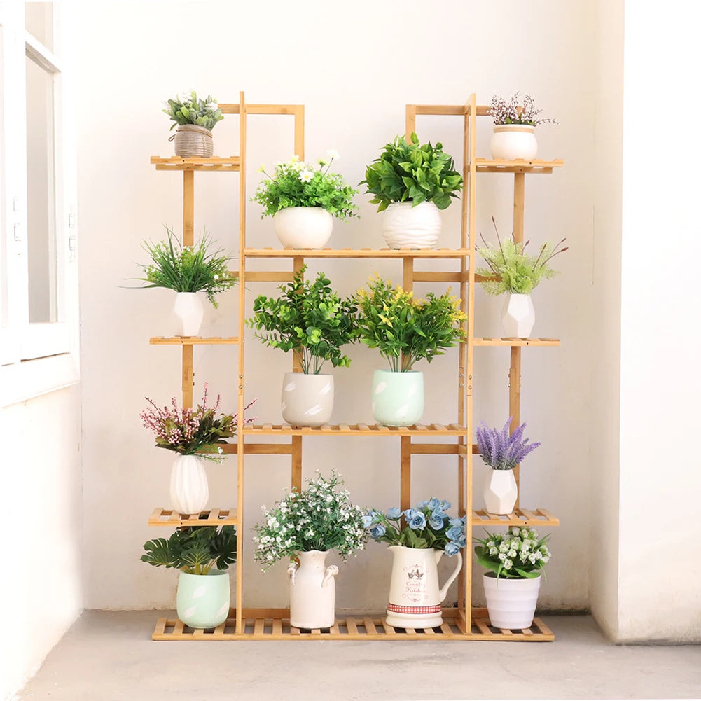 Large Bamboo Plant Stand