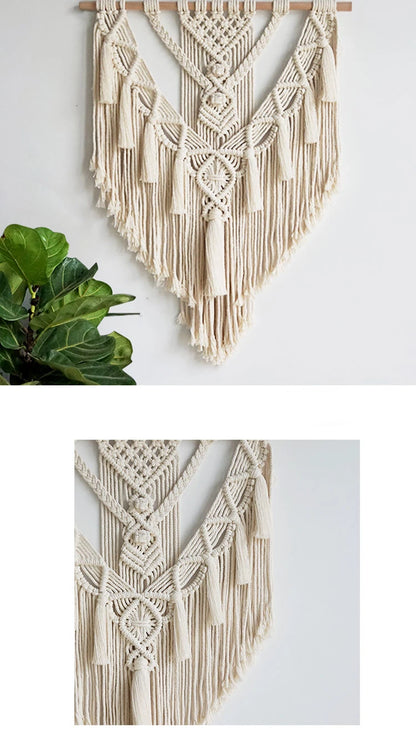 Chic Macrame Bohemian Wall Tapestry