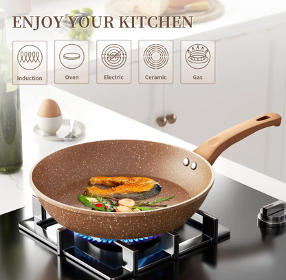 Nonstick Granite Stone Cookware Set