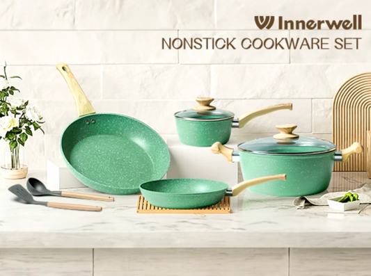 Nonstick Granite Stone Cookware Set