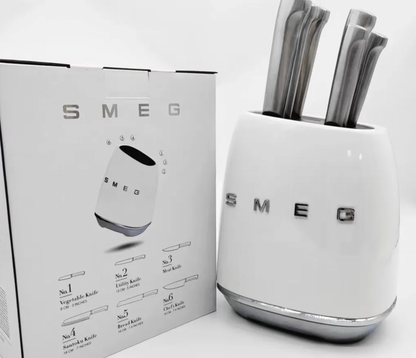 SMEG Retro Luxury Knife Holder