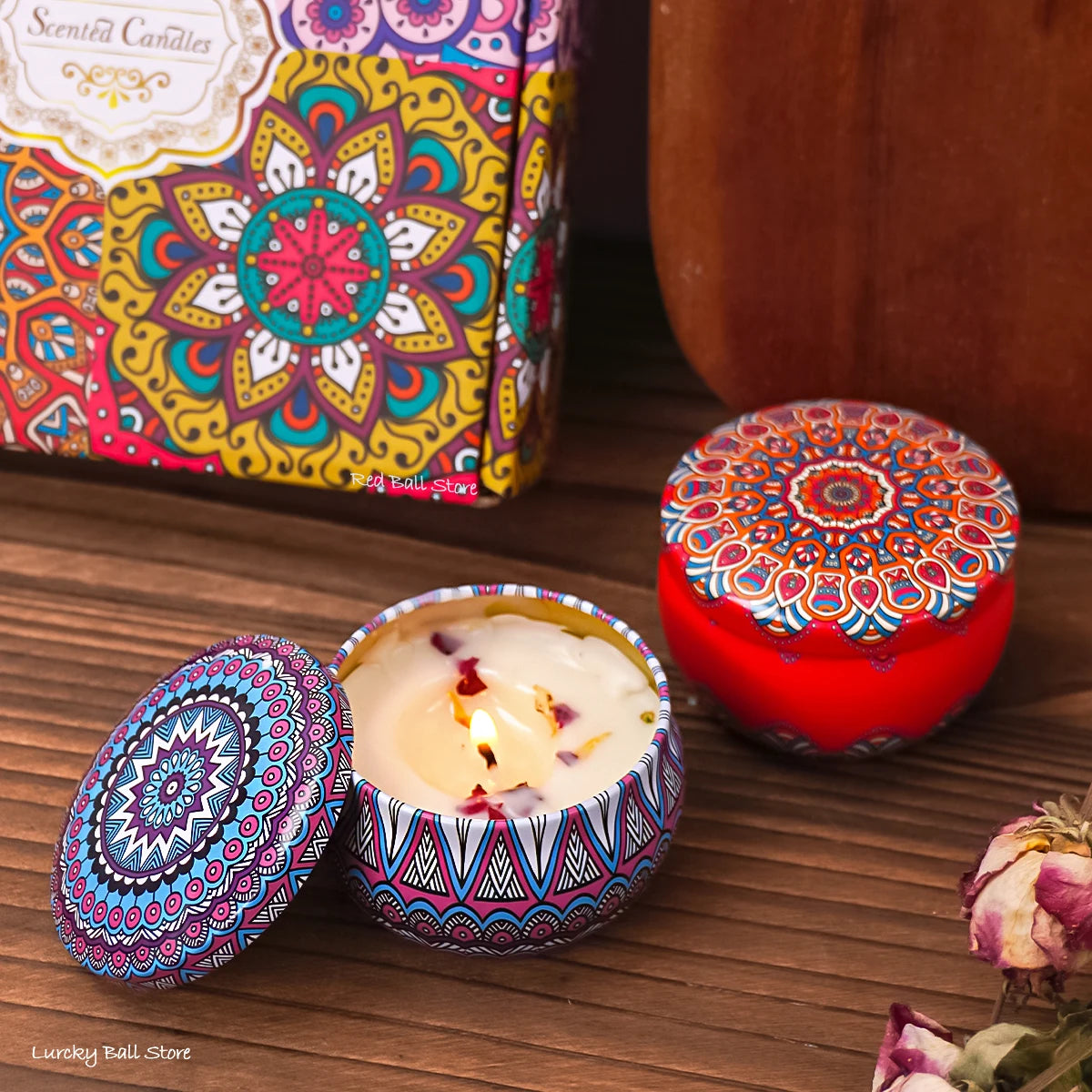 Luxury Arabian Essence Scented Candle Set