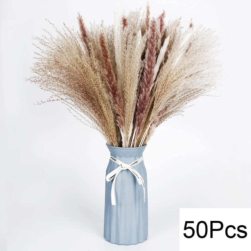 Fluffy Pampas Dried Flowers Bouquet