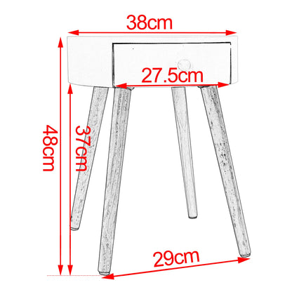 Modern Side Table with Drawer